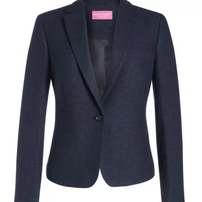 Brook Taverner Tweed Blazer Montreal Lady