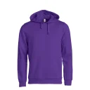 Clique Basic Hoody lila_web