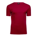 Tee Jays Men\'s Interlock Tee_520 dunkelrot_web