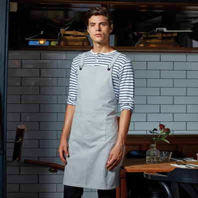 Premier Workwear Latzschürze Cross Back Barista