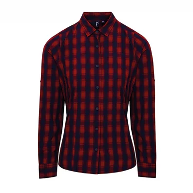 Premier Mulligan Check Cotton Long Sleeve Shirt