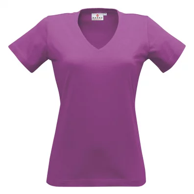 HAKRO T-Shirt V-Neck Lady