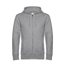 B&C King Zipped Hood_grau_web