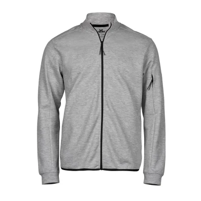 TEE JAYS Athletic Full Zip Sweatshirt